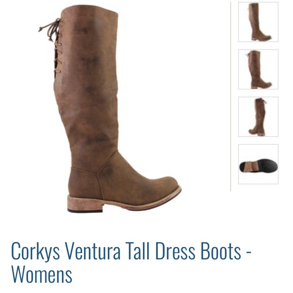Corkys Ventura Tall Distressed Boots